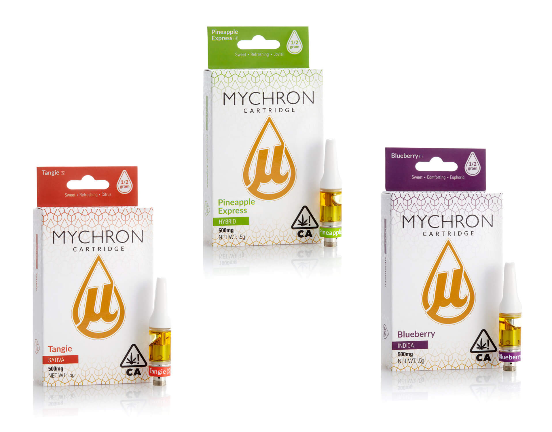 MYCHRON Pre-Filled Vape Cartridges - WeedXpress Dispensary UK